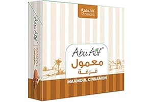 Abu Auf Maamoul Stuffed with Medjoul Dates and Cinnamon, 12pieces
