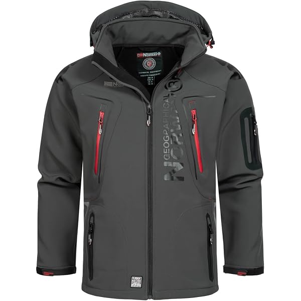 Adisputent Veste Coupe-Vent Iperéable Respirant Hoe anteau