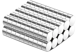 OCEUMAOA 100 Pack Magnets Strong 2x1mm Small Magnets Mini Magnets for Crafts Round Magnets for Miniatures Neodymium Magnets for Whiteboard Board Fridge