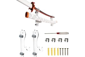 ‎YAYATTY Yayatty Waffenständer Schwert Wandhalterung, Schwertständer, Schwerthaken, Katana Halterung Verstellbarer Schwertständer für Standard Swords, Schwarz