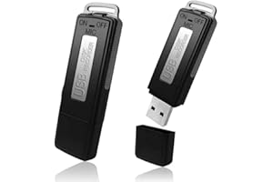 FLYLINKTECH Cle USB 4GB Micro ESPION 48 Heures d'enregistrement