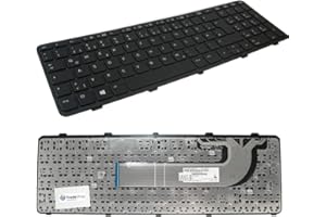 TRADE SHOP Tastiera originale per notebook, tastiera tedesca, ricambio QWERTZ, compatibile con HP Probook 450G0 450G1 450G2 455G1 455G2 455G2 470G0 470G1 470G2 F200