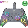 PDP AFTERGLOW XBX WAVE WIRED Controller GREY for Xbox Series X|S, Xbox One, Officially Licensed