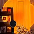 Sunset Projection Lamp, 180 Degree Rotation Rainbow Projection Lamp Led Light,Sunset Night Light Projector for Party Bedroom Decor (Sunset Red)