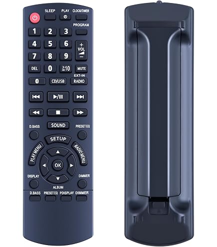 VINABTY Telecomando Di Sostituzione N2QAYB000640 Per Impianti Micro HiFi Panasonic - SC-HC25, SA-PM500, SC-PMX5 E Altri Modelli - 2