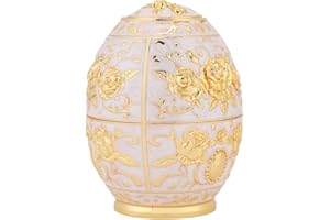 BEWINNER Portable Retractable Toothpick Holder Metal Zinc Alloy Shell, PP Plastic Inner Container, Fully Sealed Design Toothpick Holder Flower Pattern Hand Press Toothpick Dispenser, Gifts for Man(Gold)