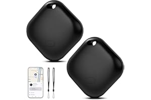 XTVTX GPS Tracker Android, Smart Tag Android Kompatibel mit Googles ''Find My Device''-App (nur Android), Koffer Tracker Bluetooth Key Finder für Koffer, Rucksäcke, Geldbörsen und Taschen,2 Stück