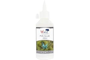 WWS WAR WORLD SCENICS War World Scenics Colle PVA 250ml Loisirs Créatifs/Bricolage – Scrapbooking, Papeterie, Modélisme
