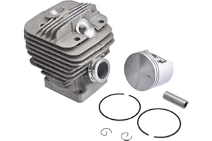 Cancanle 54 mm pistone Pin Kit di Ricambio Anello Clip per Stihl 066 MS660 Motosega 1122 020 1211