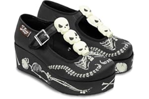 Hot Chocolate Design Chocolaticas Funky Canvas Women's Mary Jane Flat Shoes