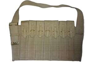 WARREPLICA Británicos WWII Sten Pistola Siete Bolsillo Revista Bandolera x 5 Unidades