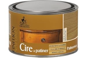 LES ANCIENS EBENISTES CIRE A PATINER 300ML CHENE MOYEN - Les anciens ébénistes