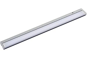 Müller-Licht Mueller-Licht 20000078 Limon Lampe LED avec détecteur de mouvement 10 W Blanc chaud Titane, Aluminium, 55.9 x 6.1 x 3 cm