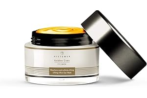 Histomer Maschera Occhi Golden Code Eye Mask, Maschera Contorno Occhi Antiage, Azione Mirata Anti Occhiaie e Borse, Antirughe con Oro Colloidale Puro, Bio Peptidi e Cellule Staminali Vegetali - 45 ml