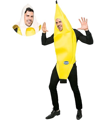 ATOSA Banana Kostüm – Karnevalskostüm Für Erwachsene (Größe M)
