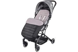 SONARIN Saco Silla de Paseo universal, Impermeable y a prueba de viento,Protección antideslizante,Cosy Toes, Forro Polar térmico Deluxe,para Sillas de paseo,Cochecito