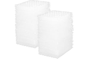 HIGH-PQ 100 Pcs Bubble Pouch Wraps, 4''x8'' Clear Bubble Out Bags for Packing, Double Walled Cushioning Bags for Shipping, Storage and Moving(10X20cm)