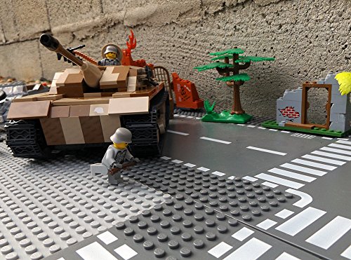 Modbrix 2465 – ✠ Bausteine Jagd Panzer STURMGESCHÜTZ III AUSF. G Panzer inkl. custom Wehrmacht Soldaten aus original Lego© Teilen ✠ - 6
