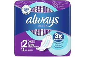 Always - Ultra Long Rozmiar 2 Ze Skrzydełkami - Podpaski - 12 sztuki