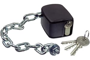 Seccaro Cadenas pour poubelle avec serrure Cylindre