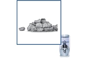 NIKKEN Waterfall Mineral Stones (13846) - Water System Components Replacement for Gravity Water Filter Purifier System 1384 - Lowers Water Acidity and Reduces Chlorine Content