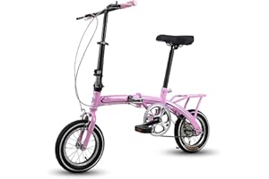 Kcolic Bicicleta Plegable 12 Pulgadas, Compacta Y Urbana, Ideal para Estudiantes Y Adultos, Ligera Y Mini para Trabajo. C,12inch