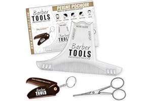 Barber Tools Kit di Rifinitura Barba e Baffi e Accessori