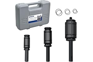 Zoomtools 3 Pièces Kit de Expansion de tuyaux，1,1/8"-3,1/2"，Outil à évaser Les tuyaux d'échappement adapté à la Plupart des Voitures et camions, Outil à Border Les tuyaux d'échappement