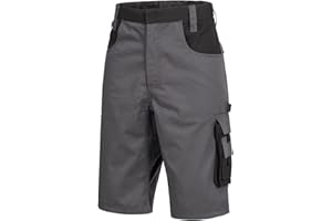 Nitras Motion Tex Plus 7602 Arbeitsshorts - Kurze Arbeitshose Shorts für die Arbeit aus 35% Baumwolle