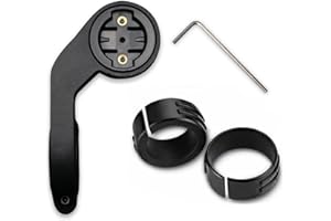 GENERISCH Fahrradhalterung für Garmin Edge Explore 2, Halterung kompatibel mit Garmin Edge 530 540 520 510 500 200 130 25 20 800 810 820 830 840 1000 1030 1040 Plus, GPS Fahrradcomputer
