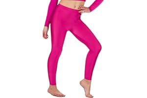 Re Tech UK Leggings Fino alla caviglila Elasticizzati - colorazioni Fluo - Ragazza/Bambina