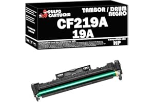 Pulpo Cartucho - Tambor CF219A Negro Compatible con HP CF219A / Ref. 19A - Drum - Valido para Impresoras Laserjet Pro M102 / M130 / M132 / M134 / Ultra M134a / MFP M130FW / M130NW