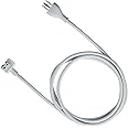 CABLESETC Replacement US Plug 3Pin DuckHead Extension Power Cord For Macbook Air Pro Power Adapters (WHITE) 1.8m 6 feet