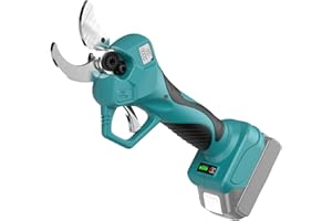 OHYES Akku-Astschere Professionelle Passend für Makita 18V Akku mit LCD Anzeige und bürstenlosem Motor Max 40mm Schneiddurchmesser Für Zweige, Sträucher und Stämme (Ohne Akku)