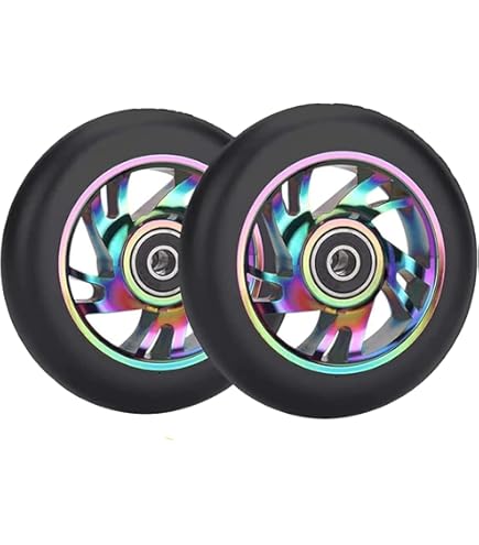 Lot De 2 Roues Silencieuses De Rechange En Polyuréthane Pour