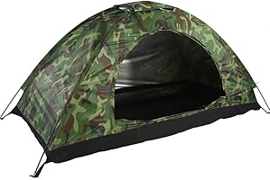 Fishlor Tente de Camouflage, Protection UV extérieure de Camouflage, Tente imperméable d'une Personne pour la randonnée en Camping