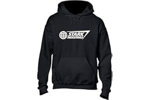 Crown Designs Stark Industries Super Hero Movie & Comic Book Fan Gift Unisex Hoodies for Men, Women & Teenagers