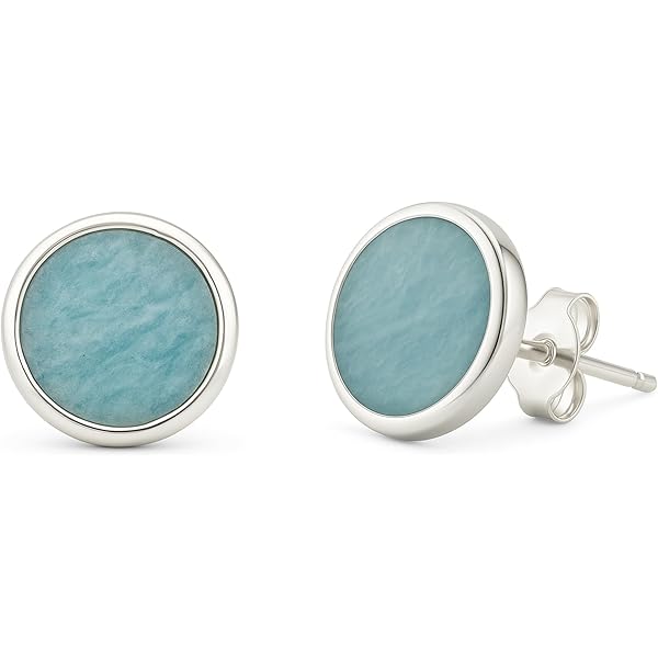 Boucles D'oreilles Argent 925/1000 - Nacre Grise (abalone) - Dormeuses - NEUVES