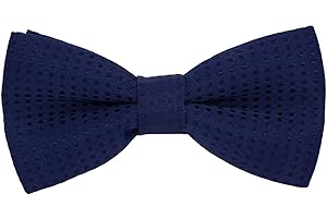 AUSUAYA DE-B6T5 - Nœud papillon à pois - Pour enfant de 3 à 8 ans - Longueur réglable