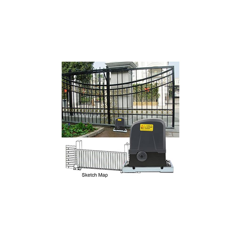 Blackpoolal Motor Hogar Automático Durable Puerta Abridor Puerta