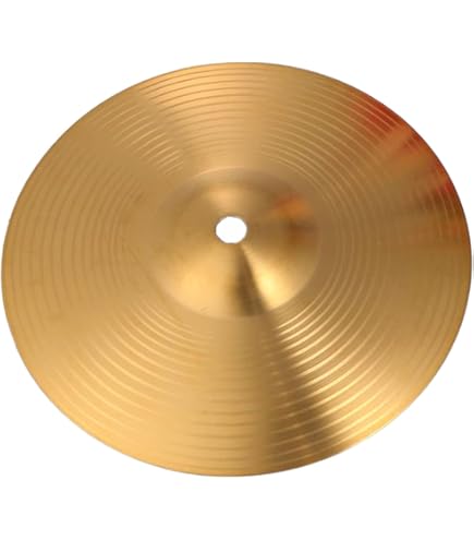 Piatto Splash Crash In Ottone Per Batteria - 20.3 Cm, Per Principianti E Professionisti