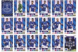 GENERIC PANINI ADRENALYN XL Premier League 2023 Full 18 Card Team Set Everton