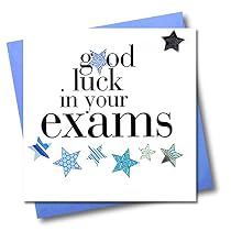 12 Cartes De Vœux Bonne Chance Pour Examens - Unisexe - 4 Modèles - Neuf