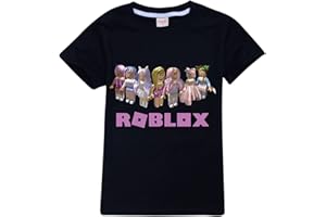 CKCKTZ Ro-blox - Maglietta per ragazzi e ragazze, alla moda, a maniche corte, con grafica