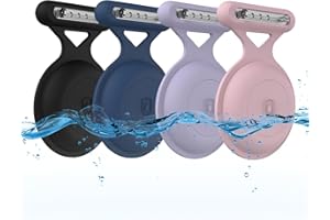 ETOFIXEE Airtag Enfant Pendentif, 4 Pièces étui De Protection Airtag pour Enfant, Airtag Caché GPS Enfan Protective Case, Convient pour Les Vêtements, Les Bagages