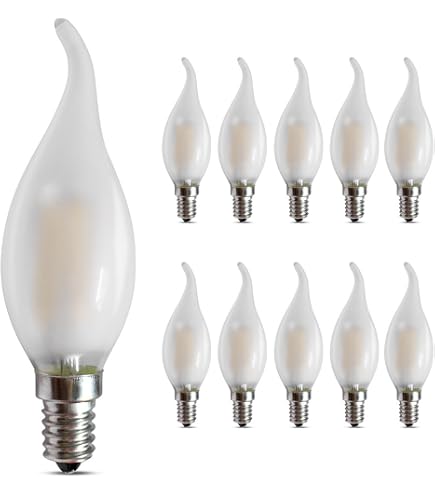 BRAYTRON 10er Set E14 LED Birnen – 5 Watt, 450 Lumen, 6500K Kaltweiß, Energiesparend