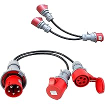 Cavo Prolunga CEE Da Cantiere 400V/16A - 10m, Nero, IP44, Resistente - Foto 12