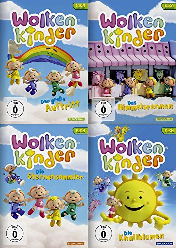 Preisvergleich Produktbild Wolkenkinder Collection / Auftritt + Himmmelsrennen + Sternensammler + Knallblumen (4-DVD)