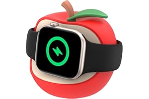 VIPWISE Apple Watch Charger Stand for Apple Watch Ultra2/Ultra/10/9/8/7/6/5/4/3/2/1/SE (49mm, 46mm, 45mm, 44mm, 42mm, 41mm, 40mm, 38mm), Portable iWatch Charger Dock with Nightstand Mode, Cable NOT included