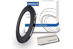 CORUSCATE 86mm-77mm Anillo Adaptador de Filtro Step-Down Ring/Anillo Adaptador/Filtro Anillos,Cambiar el tamaño del Filtro o la Lente de 86mm a 77mm+1 paño de Limpieza de Objetivos